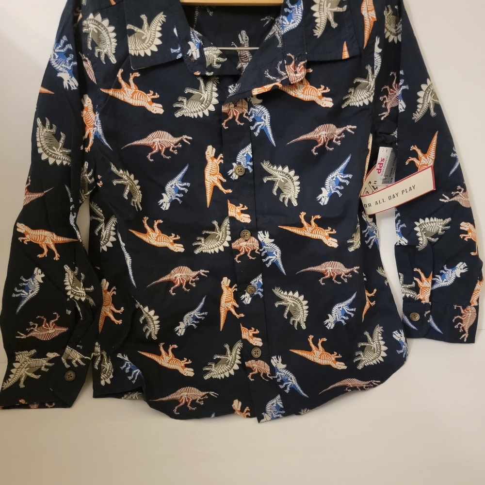Boy's 🦕 Dinosaur Print Shirts 👕